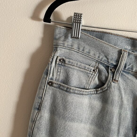 Old Navy Men Size 30X36 Light Wash Denim Built-In Flex Athletic Taper Jeans NWT - Picture 5 of 10